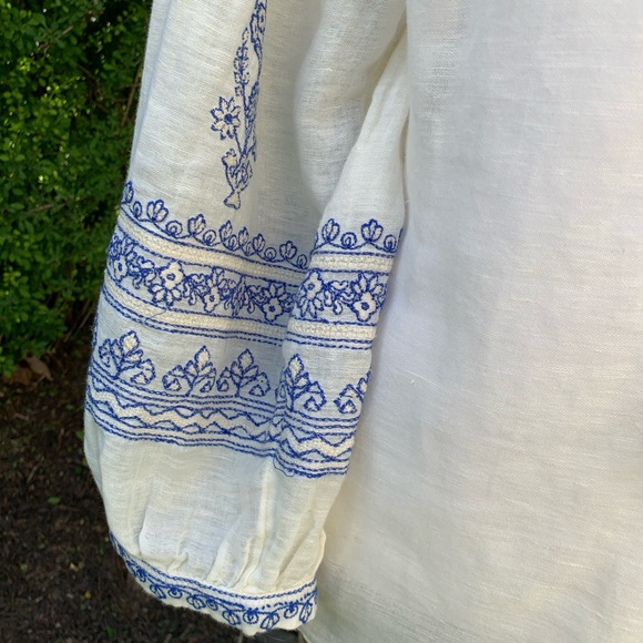 Lucky Brand Embroidered Blouse - Picture 7 of 12